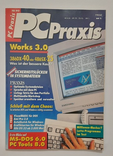 Praxis 92 zeitschrift - 10/92,